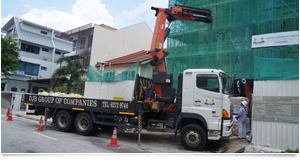 25-ton Lorry Crane